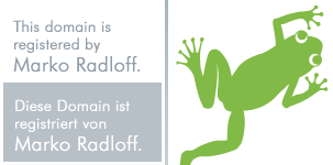 Registrierte Domain. Marko Radloff